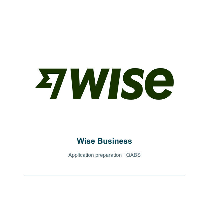 مراجعة أهلية وتجهيز طلب Wise Business